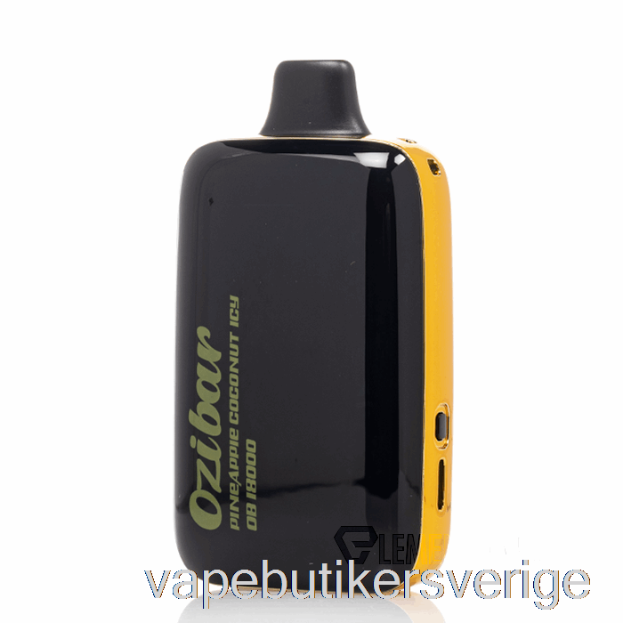 Vape Sverige Ozibar 18000 Engångsananas Kokos Isig